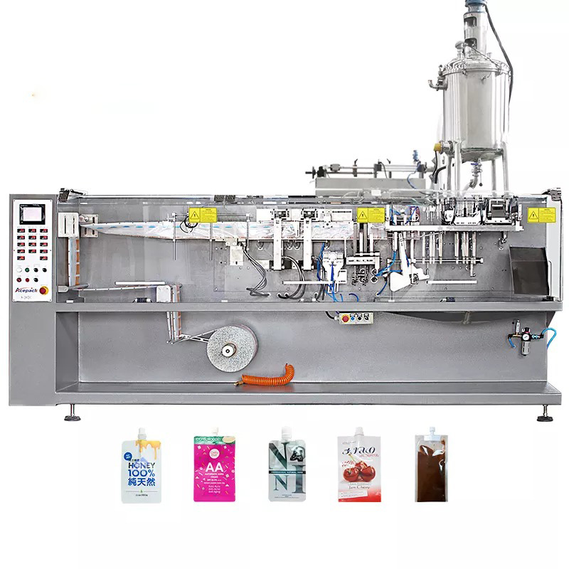 スパウト平袋横型包装機